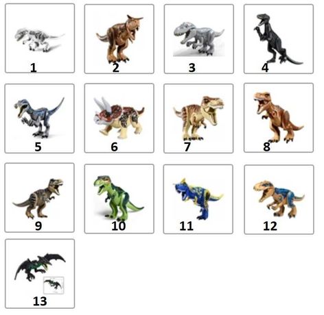 Zestaw dinozaurów 5 dinozaurów