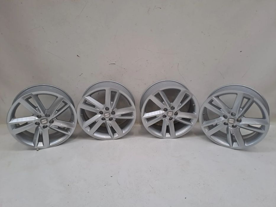 FELGI ALUMINIOWE 5x100 6.5Jx17 CALI ET48 6F9601025 SEAT ARONA IBIZA AUDI SEAT SKODA VW DEMO Komplet