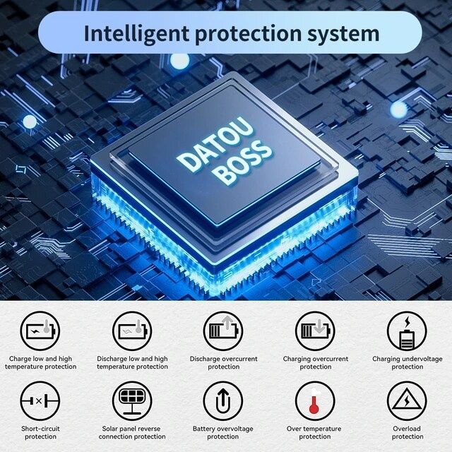 Гибридный инвертор (тихий)24v  3000W 6000W Datouboss