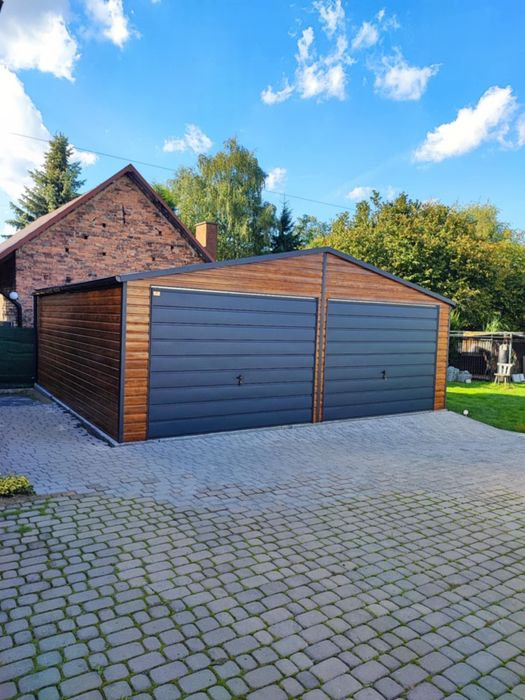 Garaż blaszany 4x6 6x5 6x5,80 6x6 7x6 8x6 9x5 9x6 - PRODUCENT Premium!