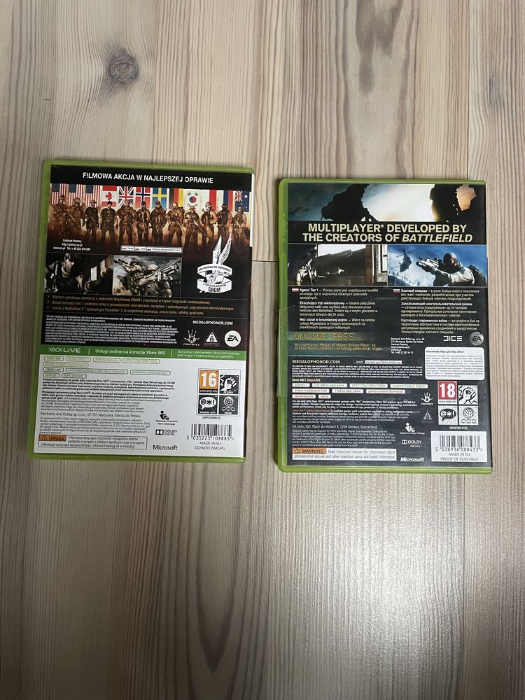 Gry X-box 360 Medal of honor i warfighter