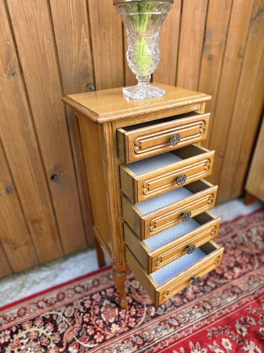 Mała komódka szafka komoda Ludwik szufladowa 38cm #2038 Stylowy Węgrów