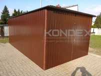 Garaż blaszany WZMOCNIONY Blaszak+kolor Garaże 3x5 3x6 3x7 4x5 4x6 4x7