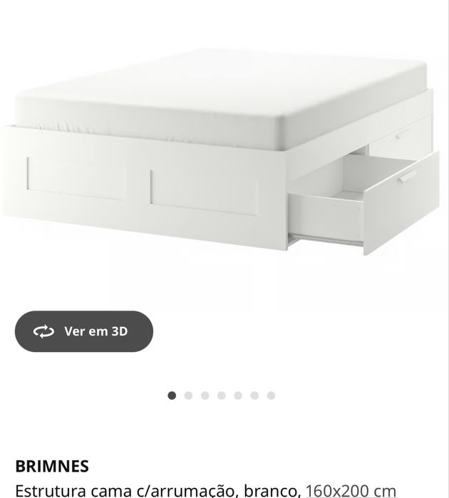 Cama de casal IKEA 160x200cm