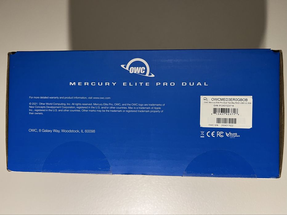 OWC Mercury elite pro dual