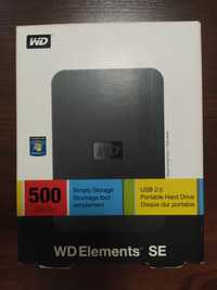 Внешний жёсткий диск Western Digital 500GB