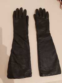 Зимние перчатки из натуральной кожи