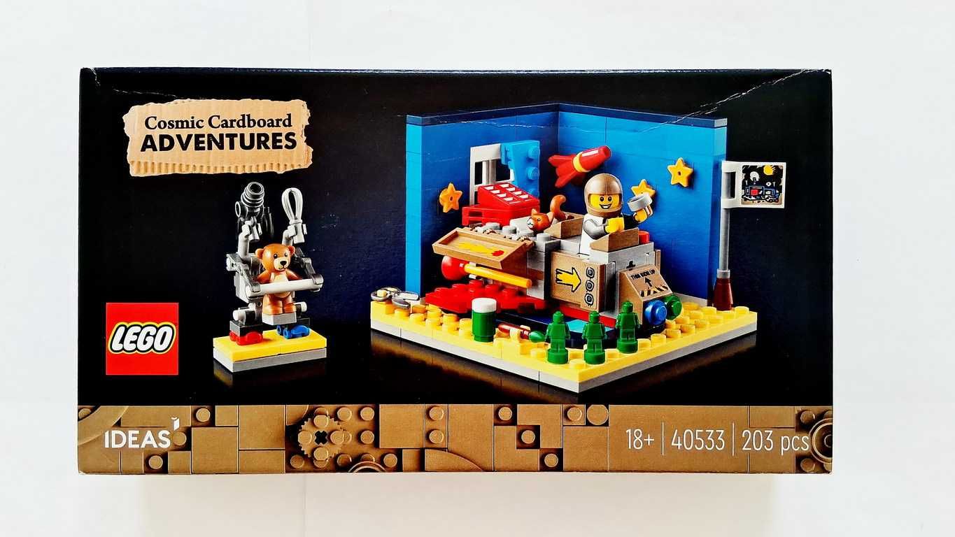 LEGO Ideas Classic Space 40533 Cosmic Cardboard Adventures selado