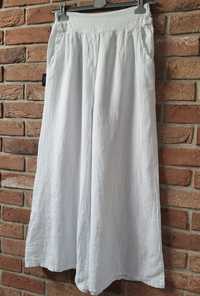Spodnie Minouu szerokie białe