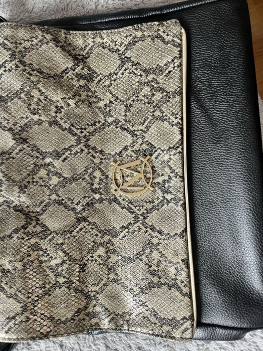 Czarno zlota torebka