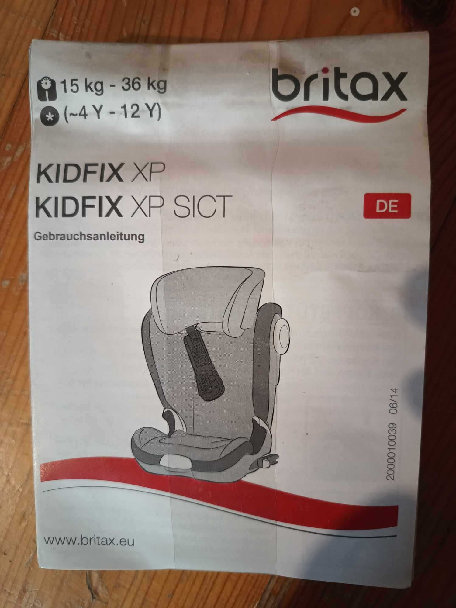 Fotelik samochodowy Britax & Romer Kidfix Xp Sict