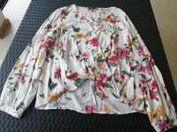 Blusa floral senhora bershka