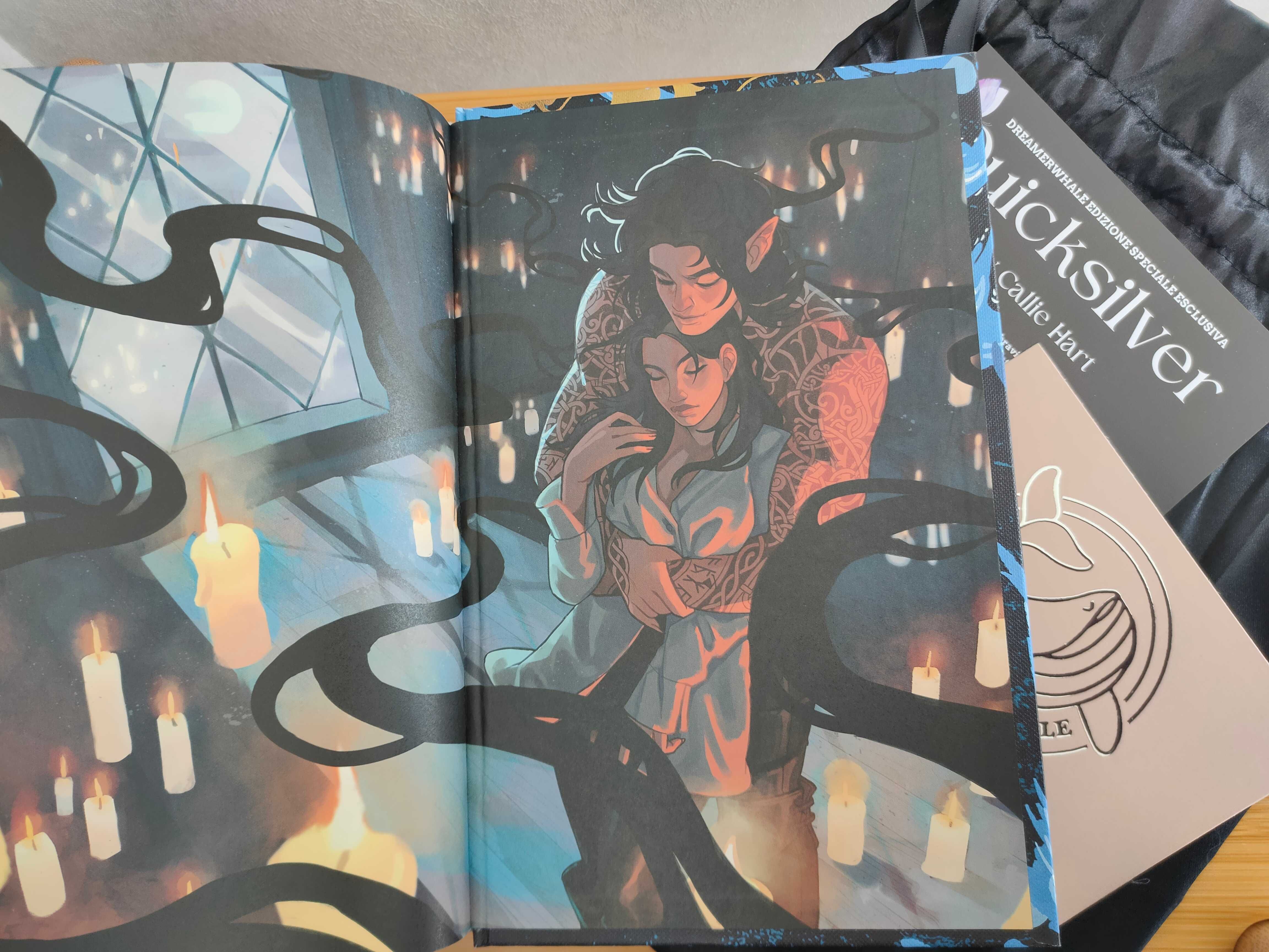 Книга Quicksilver Callie Hart exclusive signed numbered