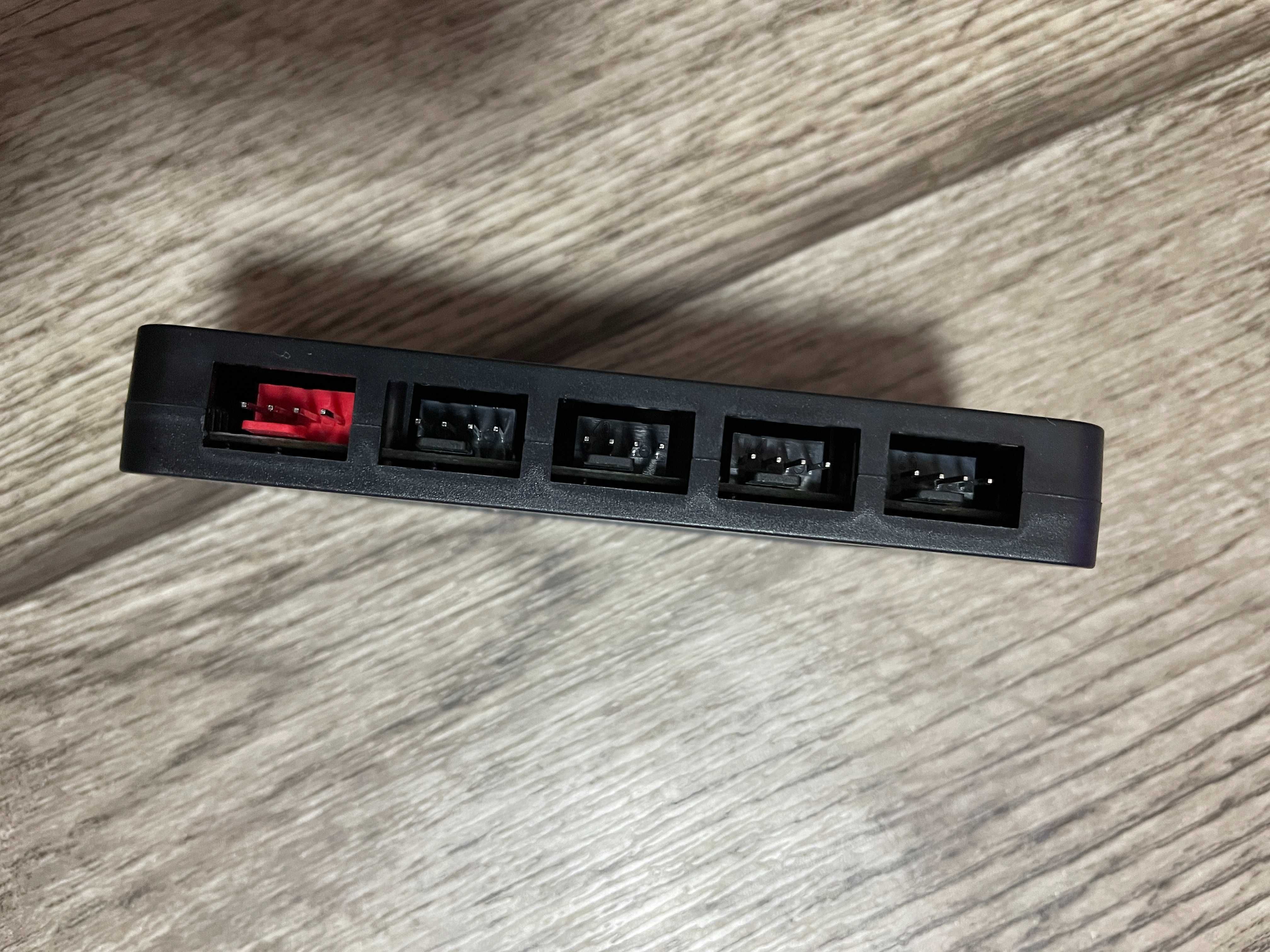 EZDIY-FAB 10-Fan PWM Hub Спліттер для охолодження ПК, живлення SATA
