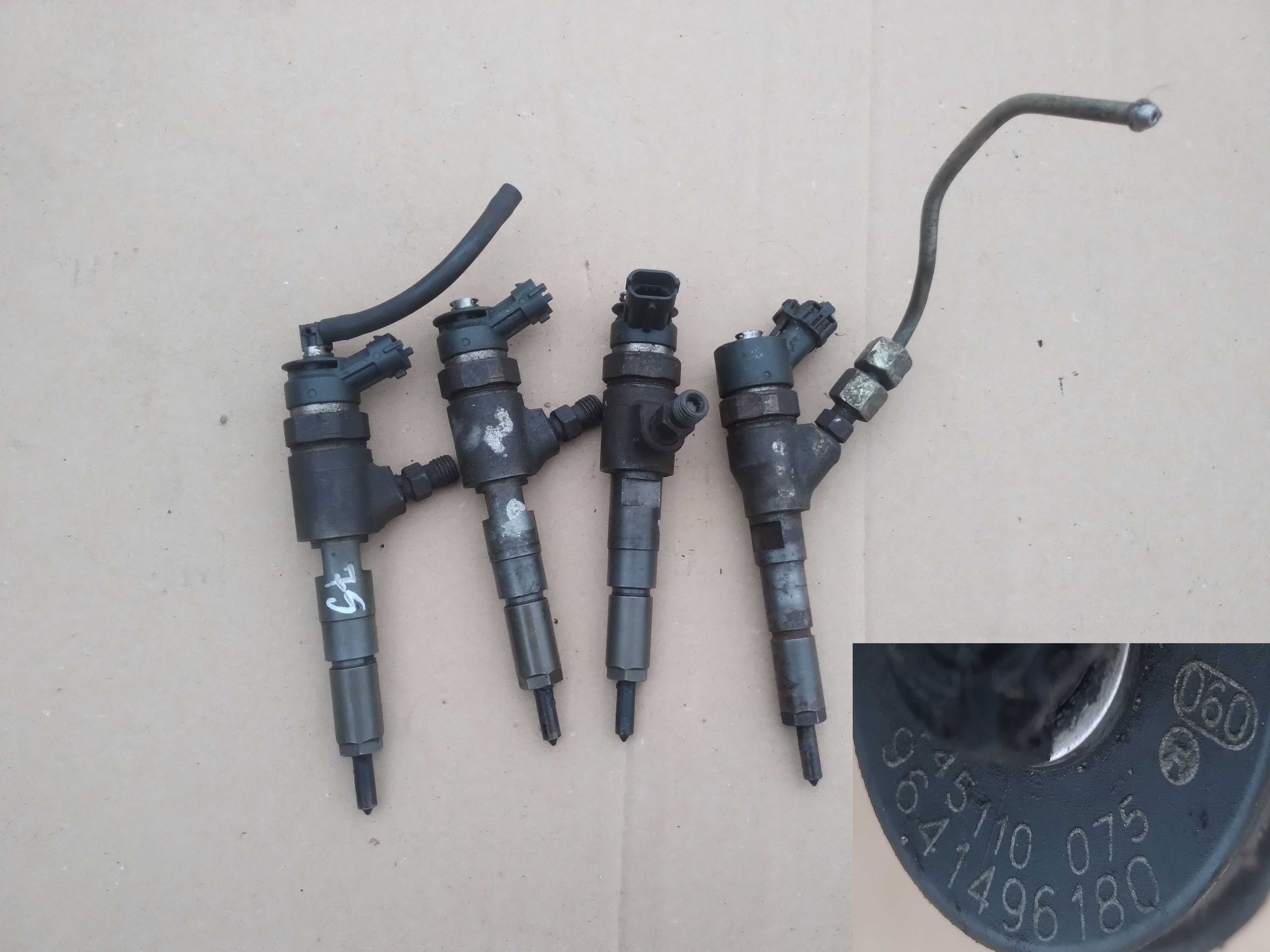 wtrysk wtryskiwacz peugeot 206 Xsara, C2 c3  1,4 hdi 044511_0075