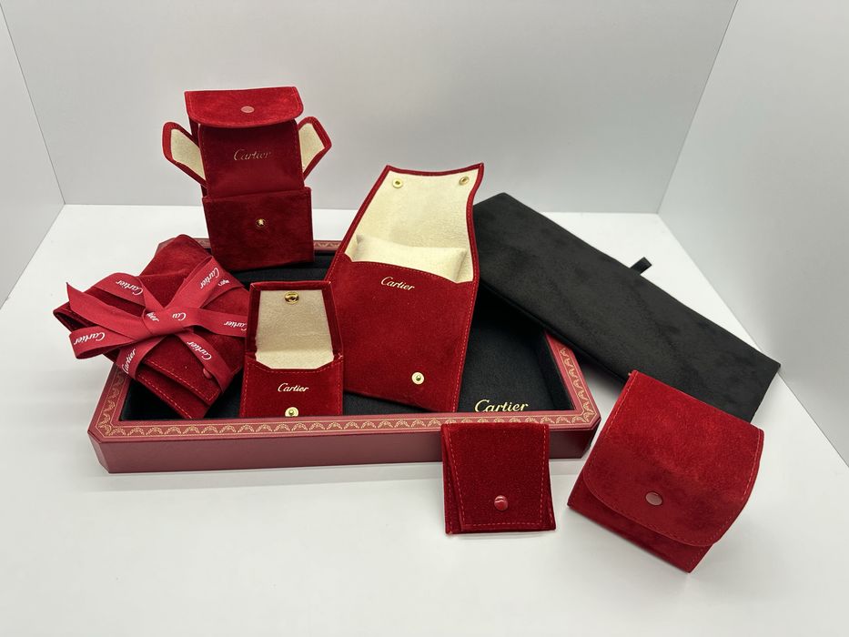 Оригінальні траспортні мішочки Cartier Картьє.