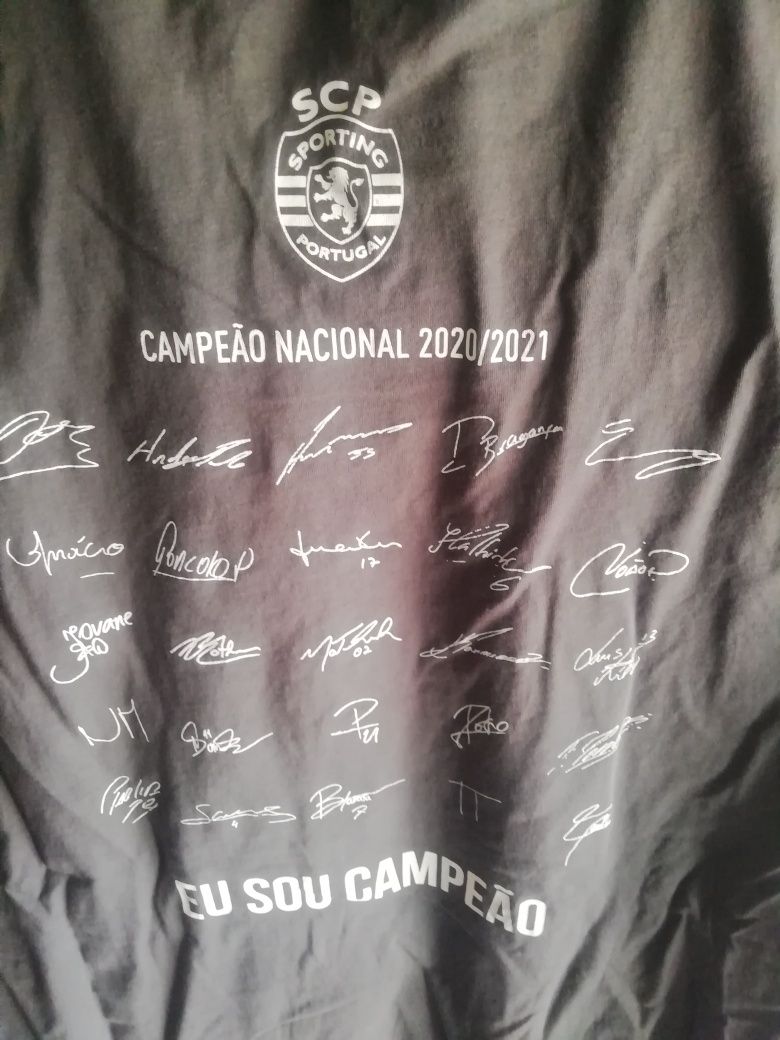 T-shirt do Sporting campeão