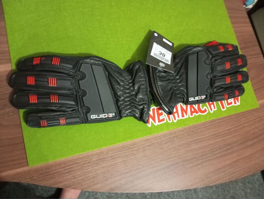 Моторукавиці шкіряні