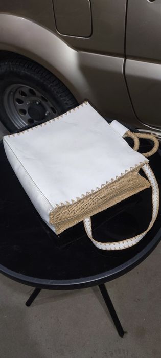 Torba shopperka boho na plażę lub zakupy