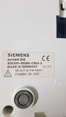 Telefone Siemens Euroset 832