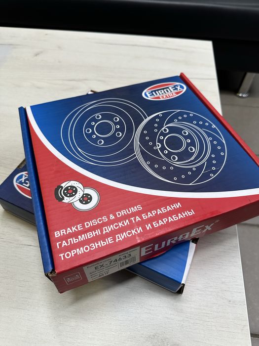Диски гальмівні передні комплект Авео Aveo EuroEx Угорщина EX-74633