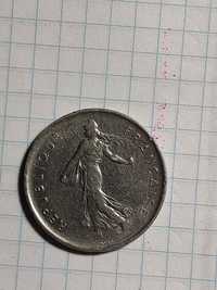 5 франков 1991 г