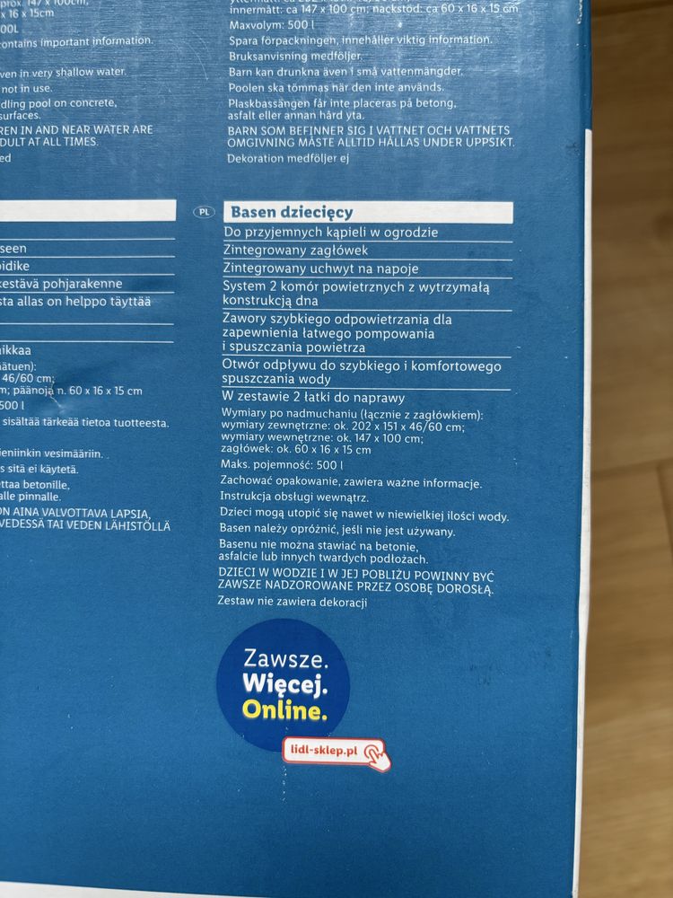 Basen ogrodowy livarno