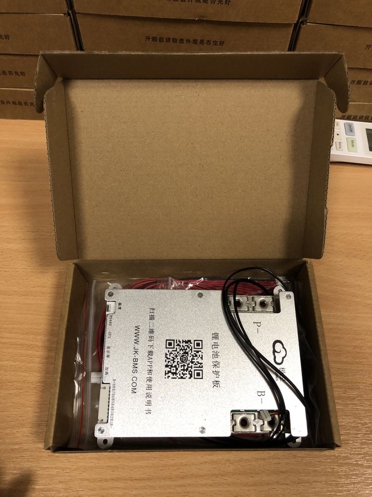 Плата Smart BMS JK-B1A8S20P 4-8S 200A 12-24В