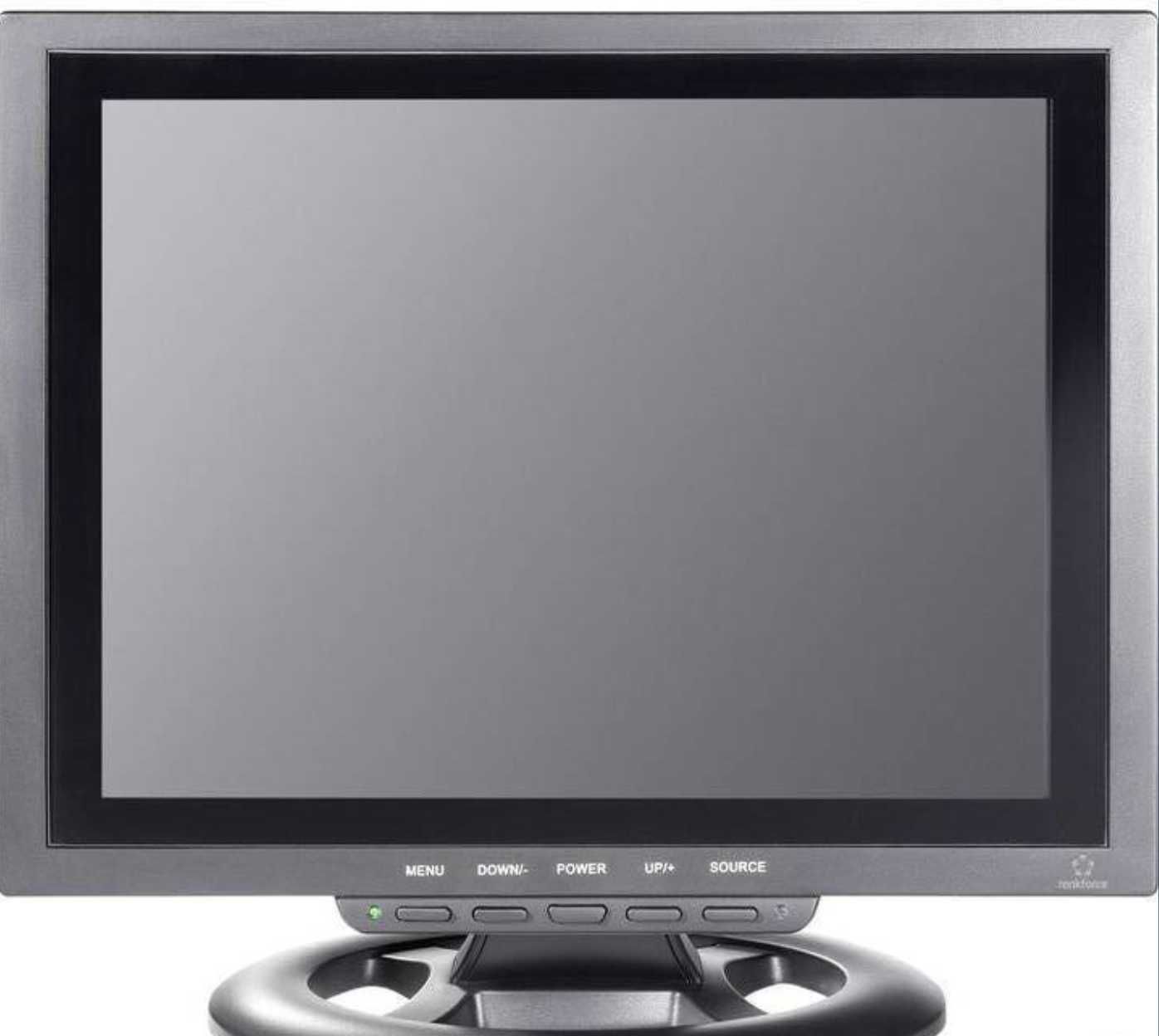 Renkforce 449238 Monitor CCTV LCD EEC: C (A - G) 30,48 cm 12