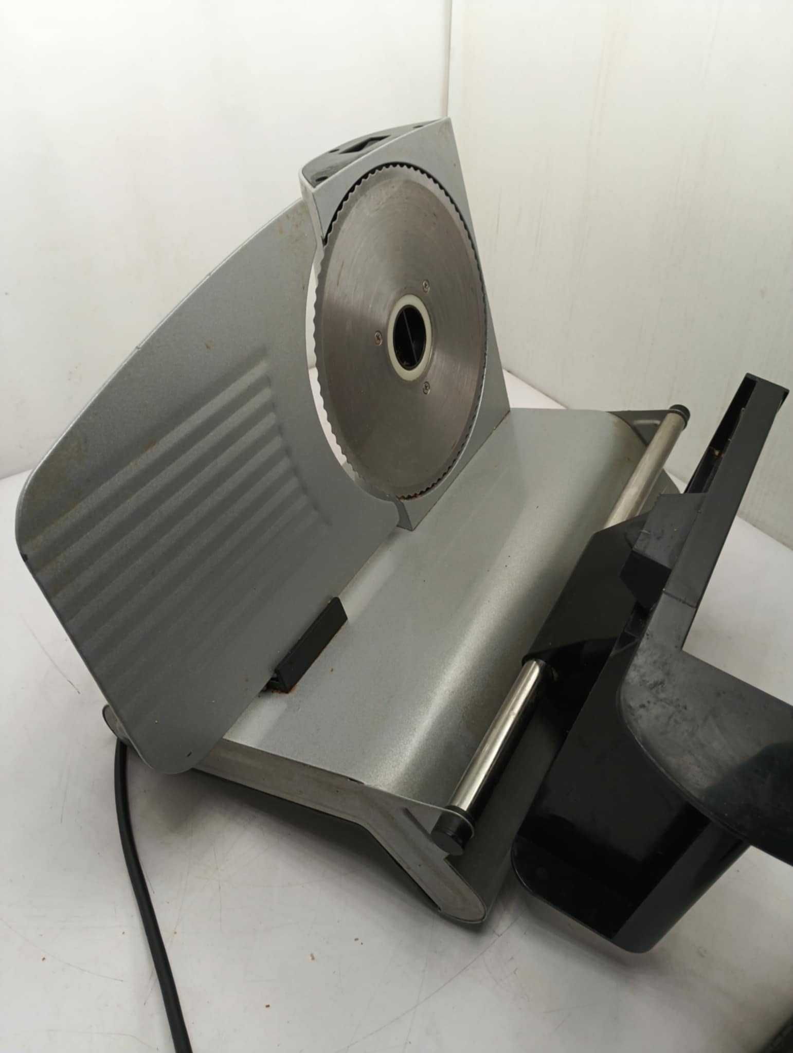Krajalnica elektryczna MPM MKR-02M metalowa srebrna