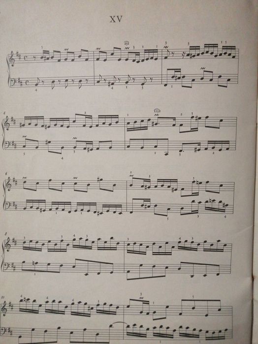 Сборник И. С. Бах (ноти для фортепиано)
