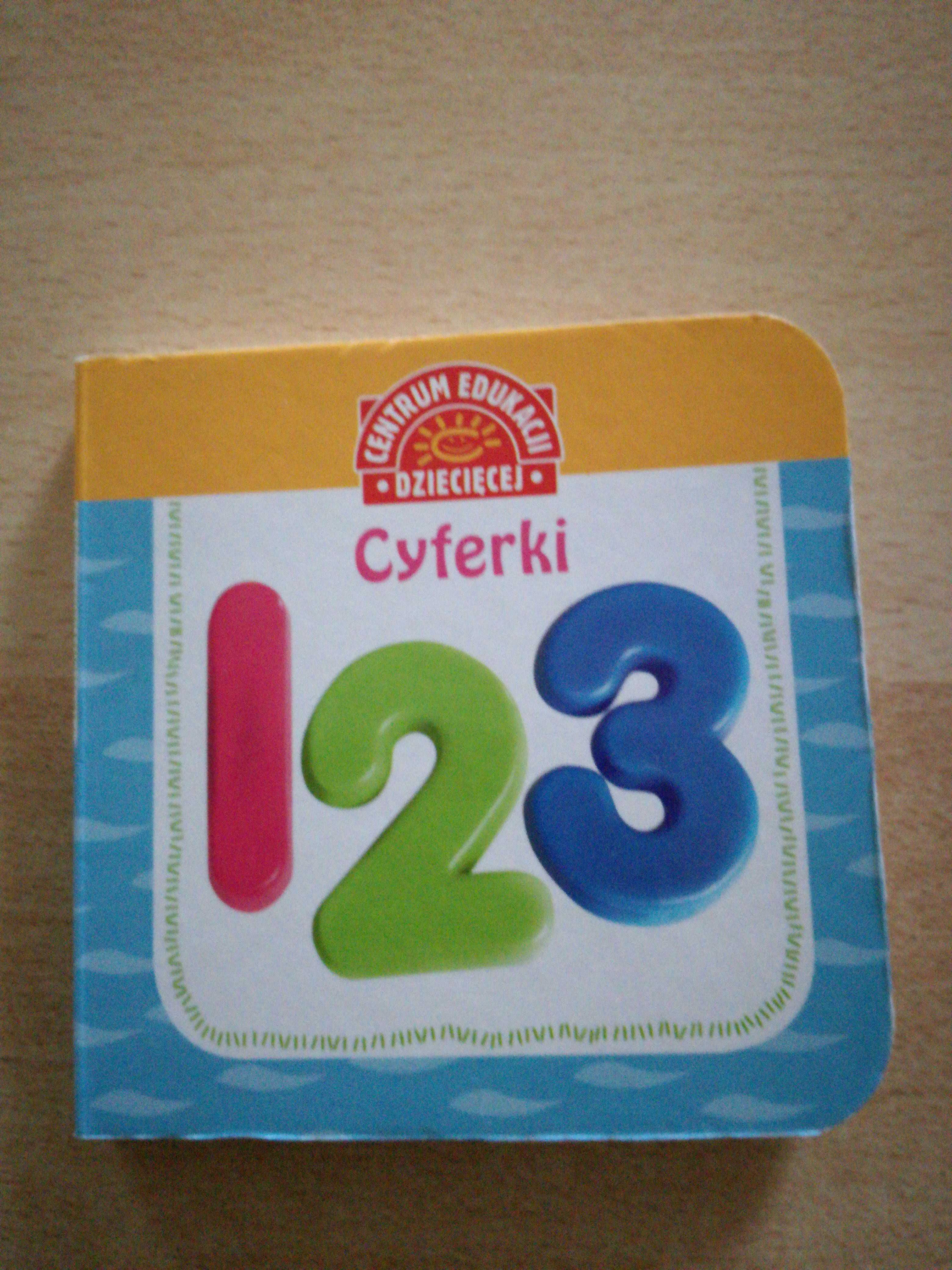 Cyferki 1,2,3 w twardej oprawie.