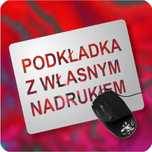 Podkładka pod mysz z własnym nadrukiem, logo, zdjęcie, screenshot