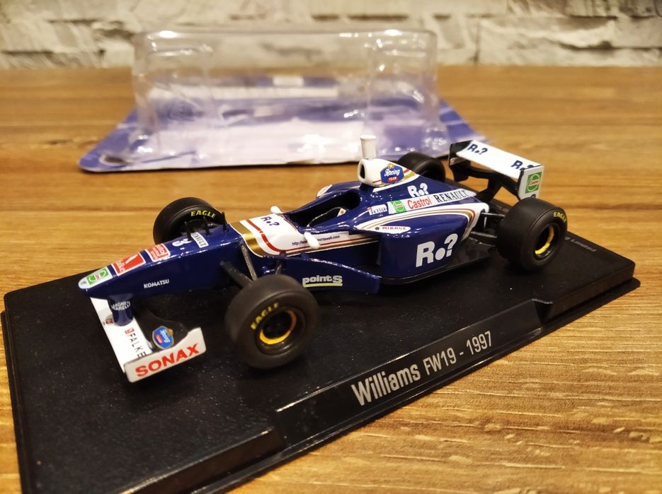 1:43  Sol90 1997 F1 Williams FW19 Jacques Villeneuve model