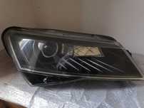 Farol Skoda superb III ótica óptica xénon original usado