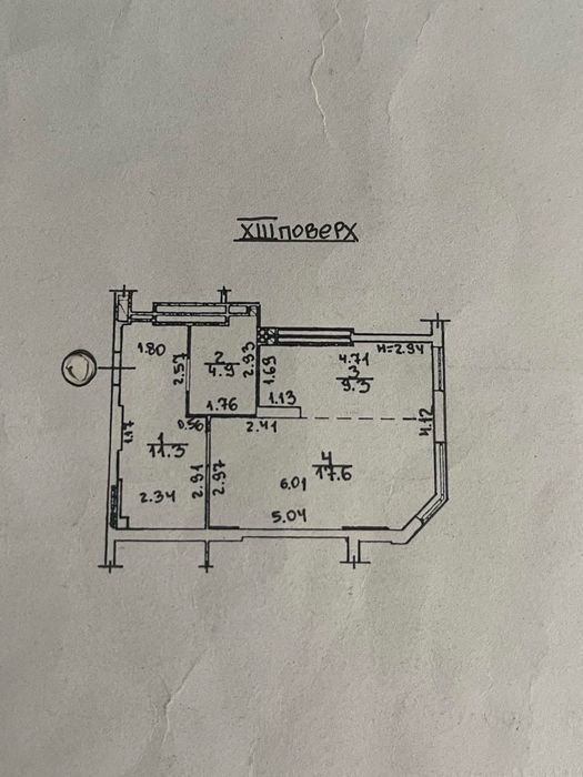 1-кімнатна квартира. Одеса, Приморський р-н, "Чудо-Город"