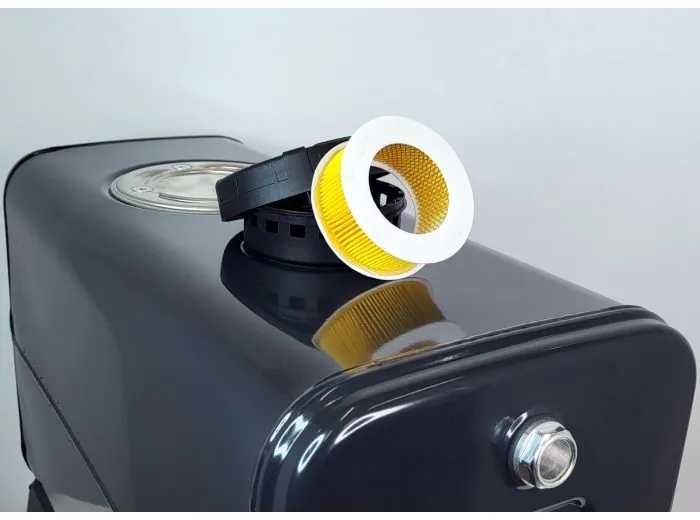 Zbiornik oleju do hydrauliki zakabinowy  50L do wywrotki, hakowca, hds