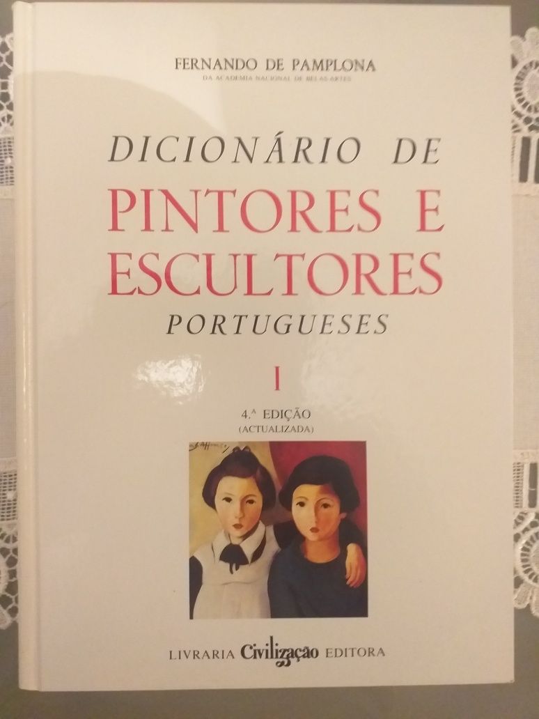 COLEÇÃO*Dicionários De Pintores e Escultores Portugueses.