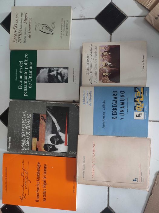 7 Livros sobre Miguel de Unamuno