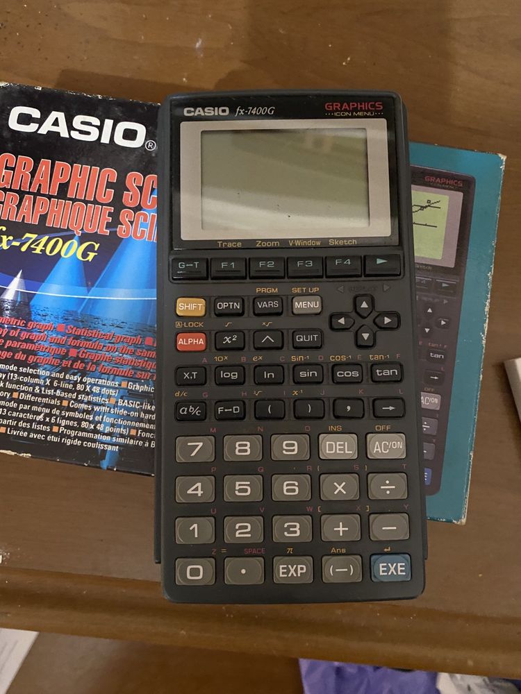 Máquina de calcular CASIO