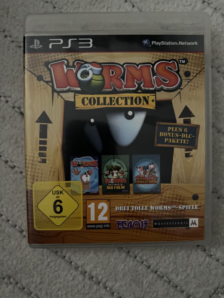 Worms collection PS3 stan bdb ANG