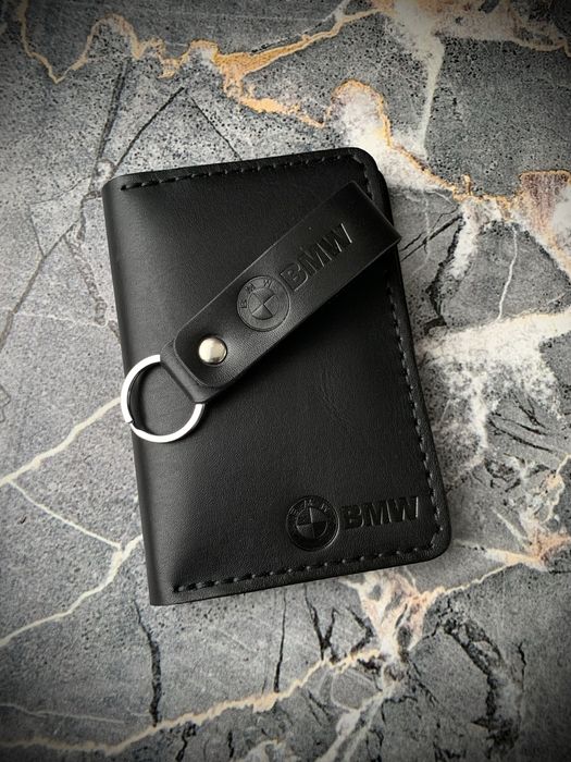 Обладинка на паспорт, докхолдер BMW,портмоне для документів.Брелок