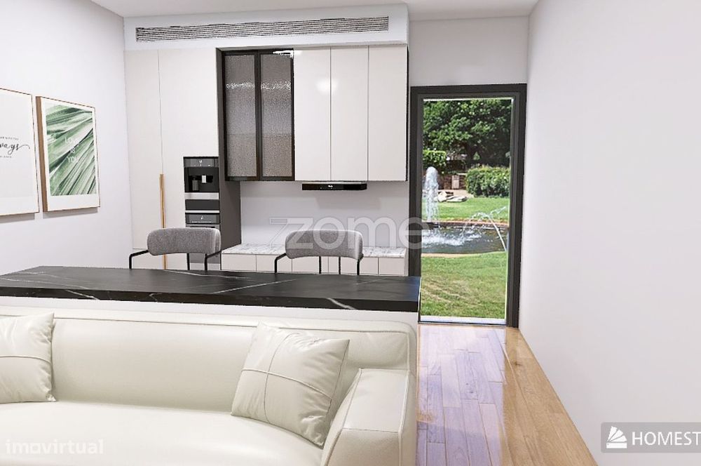 Apartamento T1+1 Novo – Rés do Chão com Logradouro | Neves, Barrose...