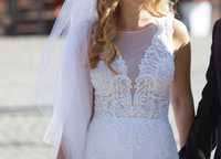 biała suknia ślubna