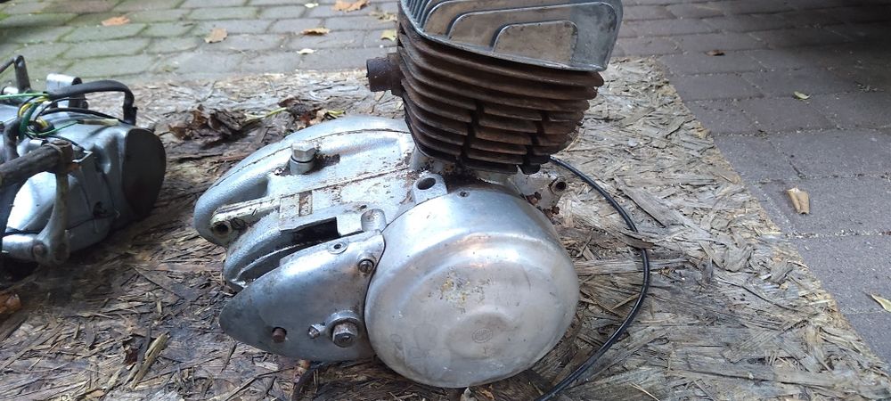 Silnik. WSK WFM M06, 125cm