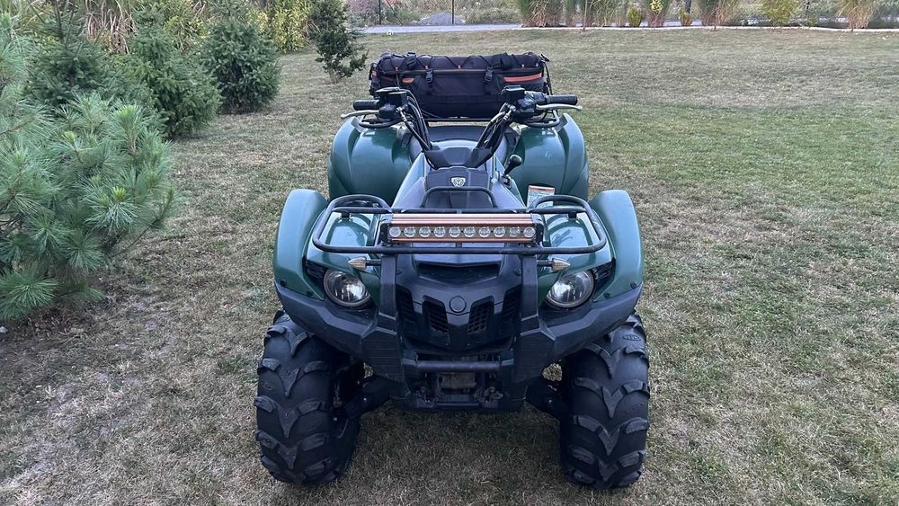 yamaha grizzly 700 stan bdb zarejestrowany maly przebieg