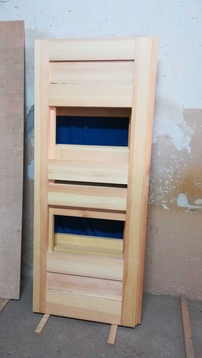 Drzwi zewnętrzne ocieplane masywne i solidne wewnętrzne