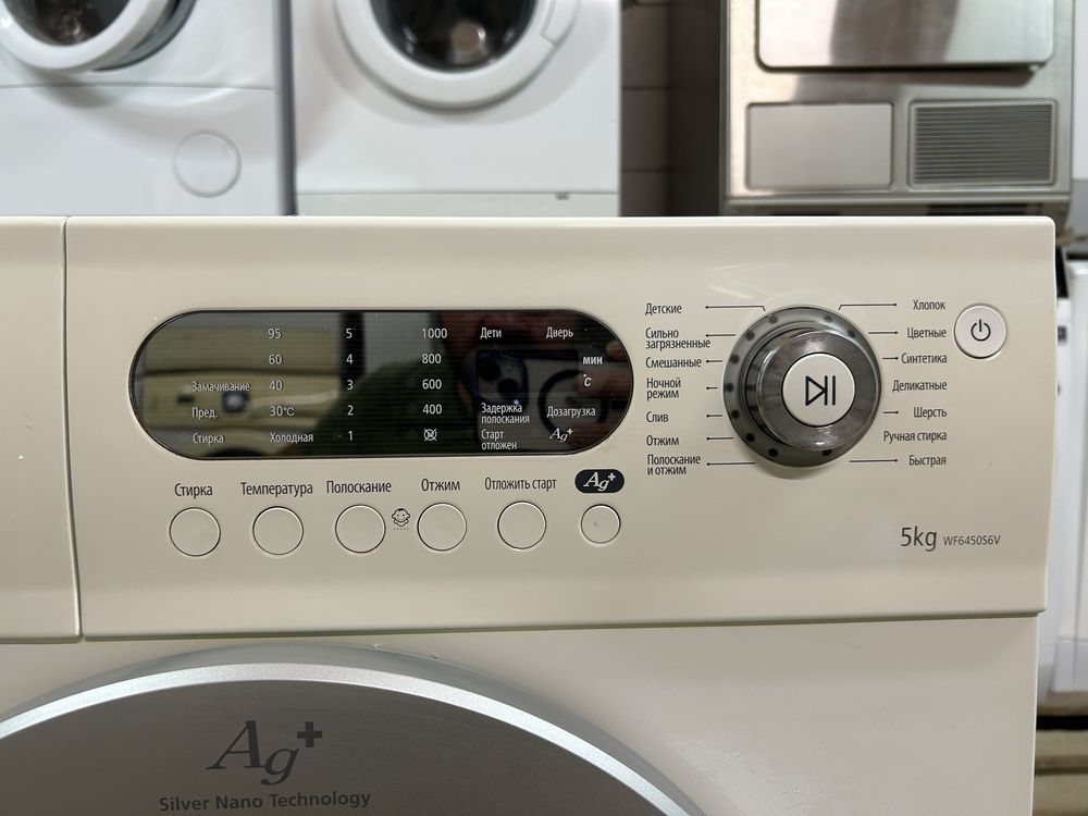 Стиральная машина Samsung на 5 кг.WF6450S6V.Гарантия!