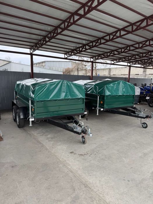 Двовічний  причіп Дніпро-250 з гальмами на 2т