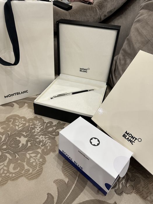 Перова ручка Montblanc Meisterstuck золоте перо